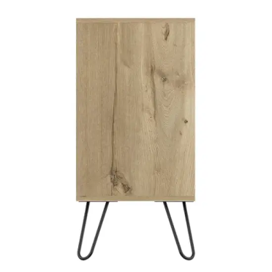 Aster 2 Door Sideboard Cabinet Light Wood - RST Brands image {7}