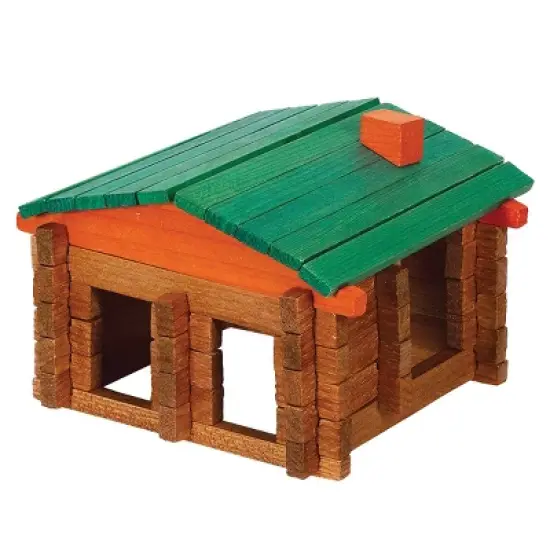 Dixon Deluxe Log Building Set - 250 Pieces image {1}