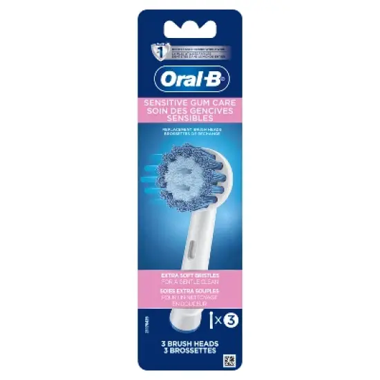 Oral-B Sensitive Gum Care Electric Toothbrush Replacement Brush Heads image {6}