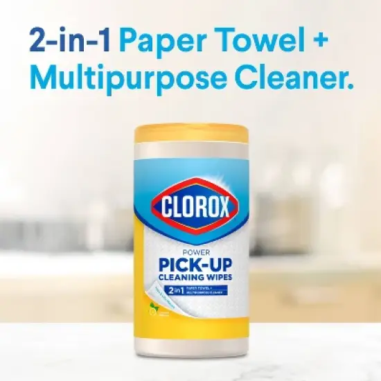 Clorox Lemon Paper Towel Wipes - 75ct image {3}