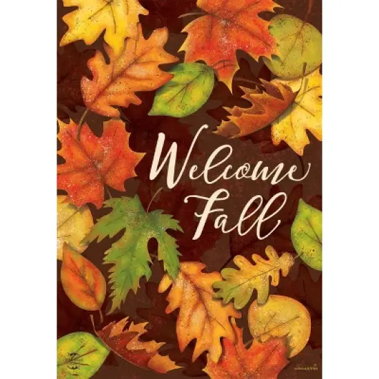 Briarwood Lane Garden Flag 12x18 For Outdoor Leaf Toss Fall For Fall Garden Flag Flags For Outside image {4}