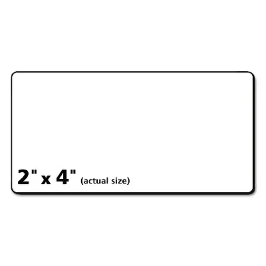 Avery Shipping Labels with TrueBlock Technology Inkjet 2 x 4 White 1000/Box 8463 image {3}