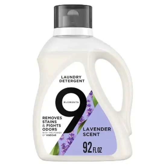 9 Elements LQ Laundry Detergent - Lavender image {5}