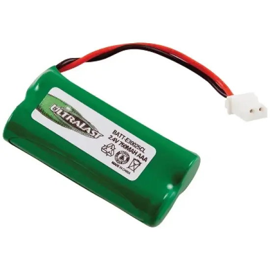 Ultralast&reg; BATT-E30025CL Rechargeable Replacement Battery in Green, Size: Standard image {1}