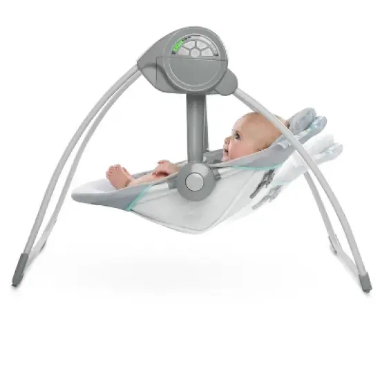 Ingenuity Comfort 2 Go Compact Portable Baby Swing with Music image {4}