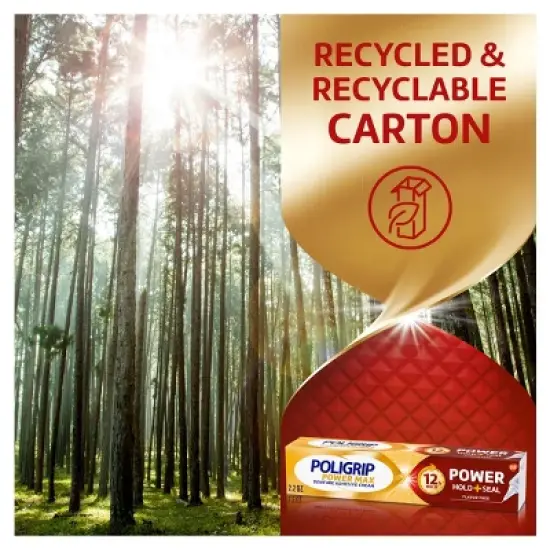 Poligrip Denture Power Hold and Seal - 2.2oz/2pk image {6}