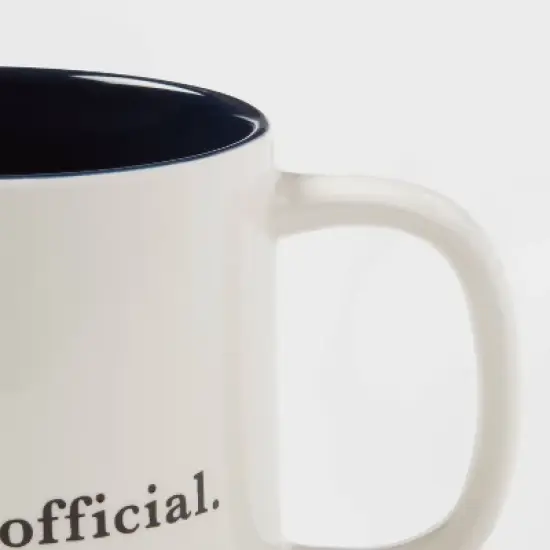 16oz Stoneware You're Awesome Mug Cream - Threshold&trade; image {2}