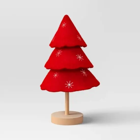 12" Christmas Three Layered Round Felt Tree Decor - Wondershop&trade; image {3}
