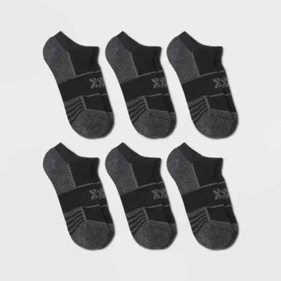 Women's 6pk Cushioned Mesh Finish Line No Show Athletic Socks - All in Motion&trade; 4-10 image {3}