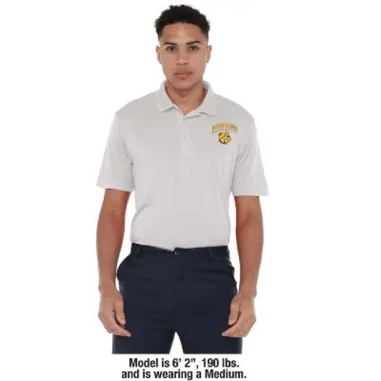 Men's Western Illinois University Adult Polo Left Chest Logo image {2}