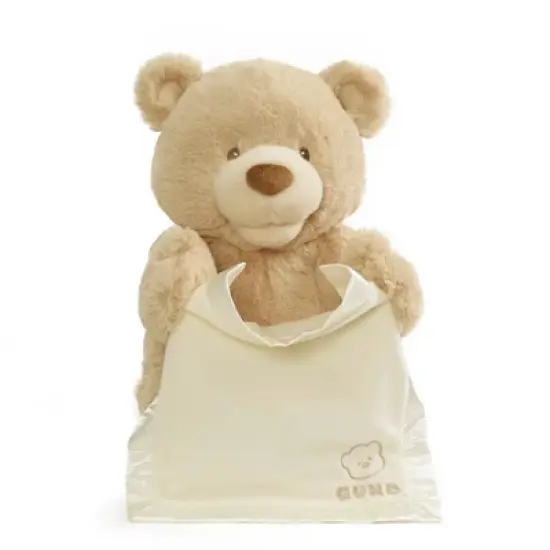 GUND Peek-A-Boo Teddy Bear Plush, Animated Stuffed Animal for Babies and Newborns, 11.5" image {3}