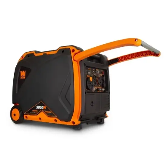 WEN 56380i Quiet 3800-W RV-Ready Portable Inverter Generator with Fuel Shut-Off and Electric Star image {4}