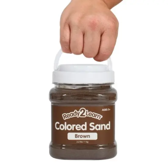 READY 2 LEARN&trade; Colored Sand - Brown - 2.2 lbs image {3}