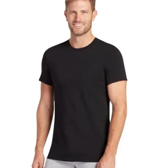 Jockey Men's Slim Fit Cotton Stretch Crew Neck T-Shirt - 2 Pack image {3}
