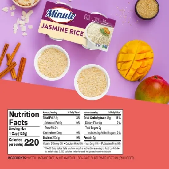 Minute Rice Gluten Free Jasmine Rice - 8.8oz/2ct image {7}