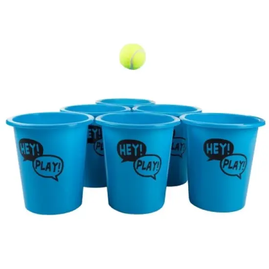 Hey! Play! Kids' and Adults Large Pong Outdoor Game Set image {4}