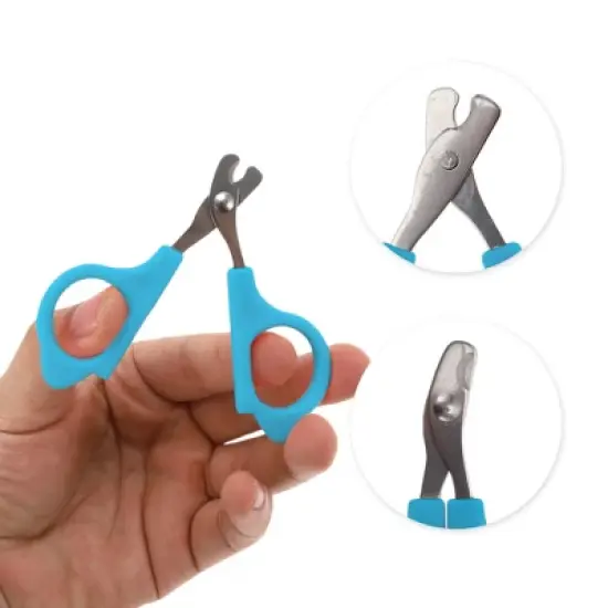 Unique Bargains Durable Mini Pet Nail Clippers 3.35"x2.24" 1 Pc image {2}