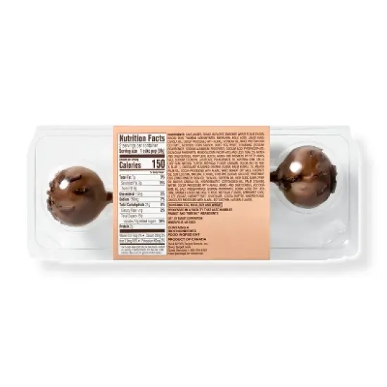 Chocolate Cake Pops - 2.7oz/2ct - Favorite Day&trade; image {1}