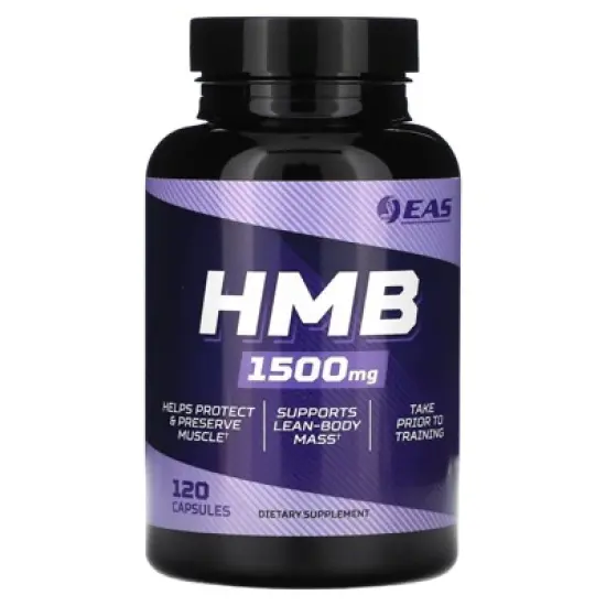 EAS HMB, 120 Capsules (750 mg per Capsule) image {4}