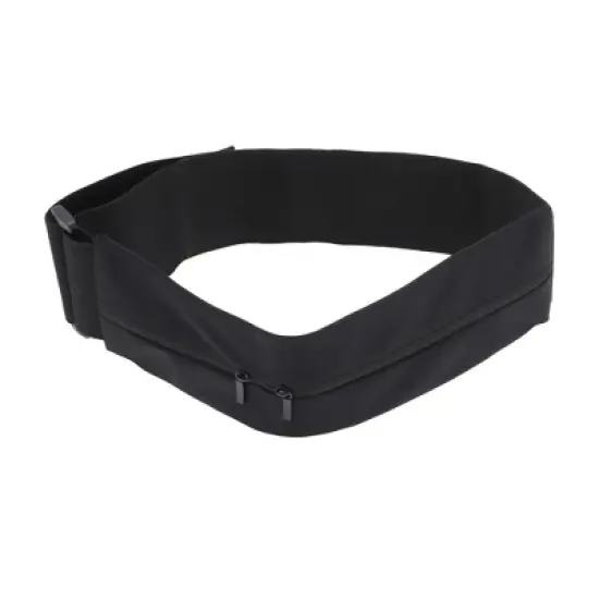 Unique Bargains Portable Double Pocket Running Waist Pack 1 Pc image {4}