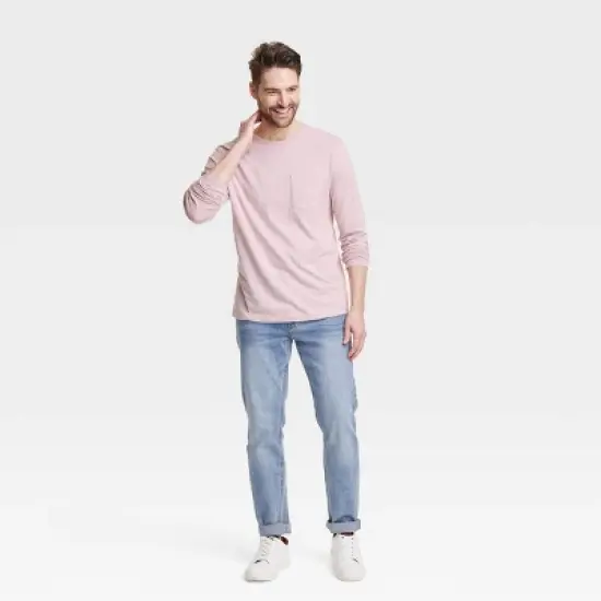 Men's Standard Fit Long Sleeve T-Shirt - Goodfellow & Co&trade; image {2}