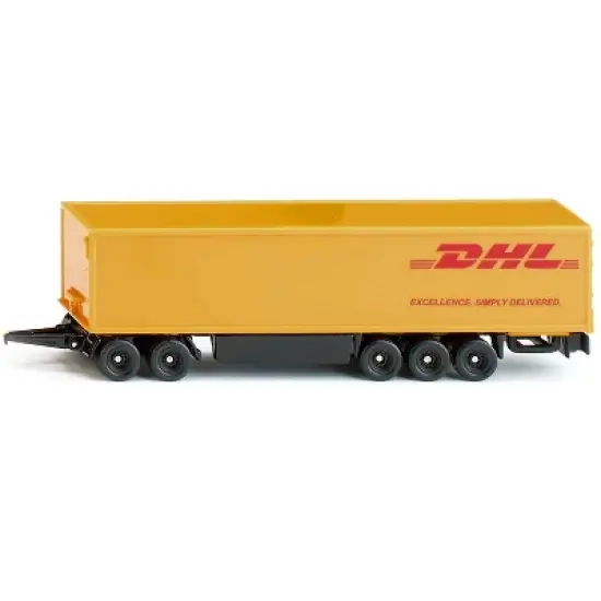 Truck with Double Pup Trailers "DHL Road Train" 1/87 (HO) Diecast Models by Siku image {2}