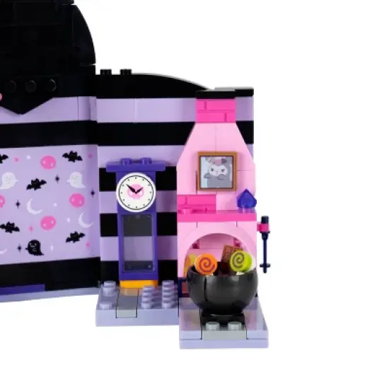 Hello Kitty Medium Playset & 2_1.5" Figures Sanrio Medium Building Set - Kuromi's Haunted House image {9}