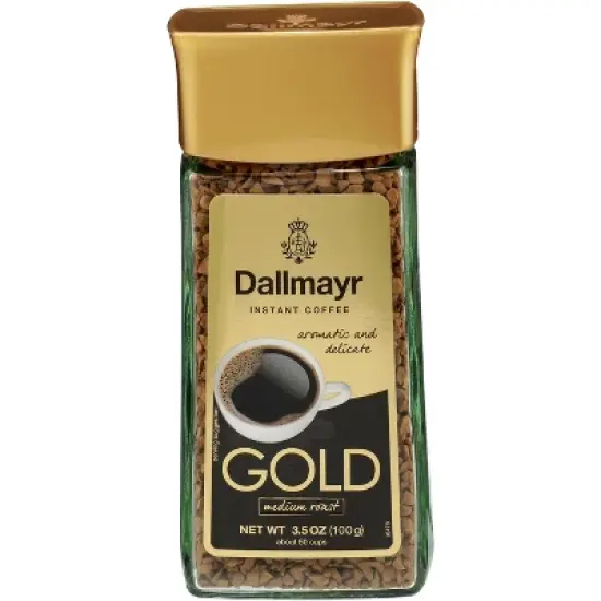 Dallmayr Coffee Gold Instant Small - Case of 6 - 3.5 oz image {1}