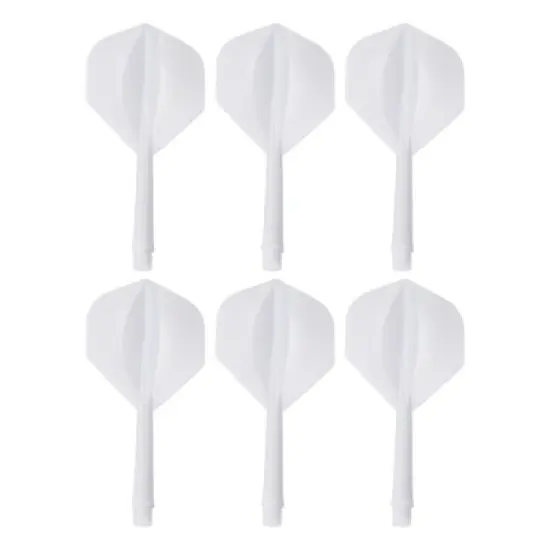 Unique Bargains Plastic Durable Integrated Dart Shaft Flight Set 6 Pcs image {6}