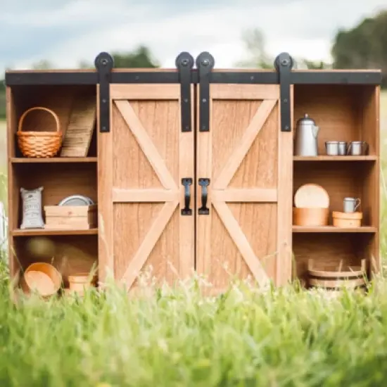 The Queen's Treasures 18 Inch Doll Little House Clothes Storage Trunk image {1}