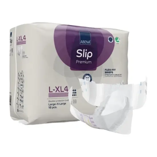 Abena Slip Flexi Fit Adult Incontinence Brief XL Heavy Absorbency Breathable, 1000021167, 18 Ct image {6}