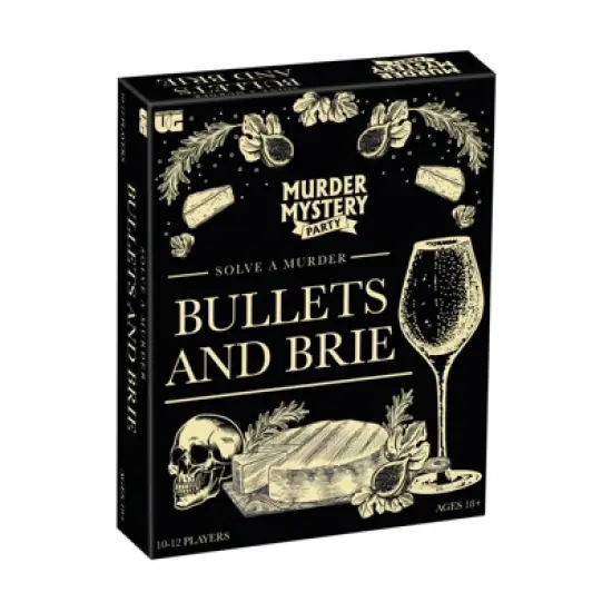 University Games Murder Mystery Party - Bullets and Brie Board Game image {8}