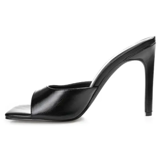 Journee Collection Womens Marlowe Tru Comfort Foam Open Toe High Stiletto Pumps image {1}