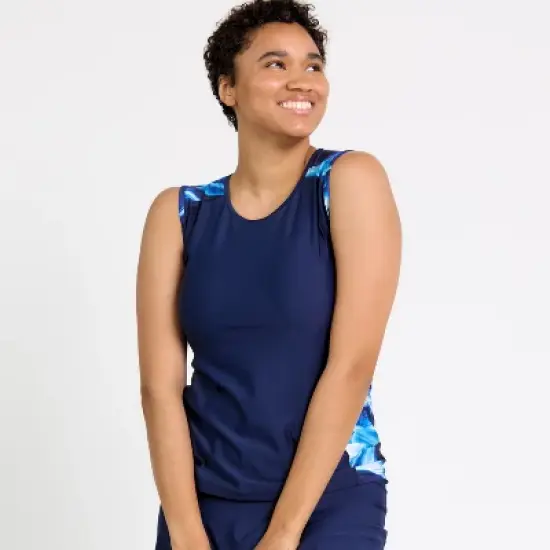 Calypsa - Women's Loose Fit Maya Swim Top image {4}