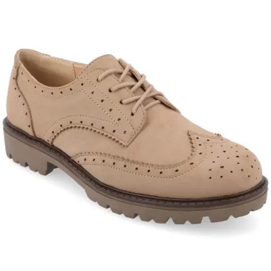 Journee Collection Women's Tru Comfort Foam&trade; Claudiya Oxford Flats image {11}