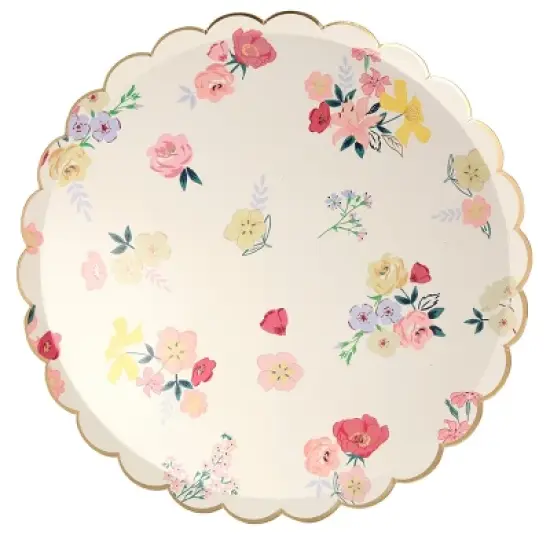 Meri Meri English Garden Dinner Plates (Pack of 8) image {6}