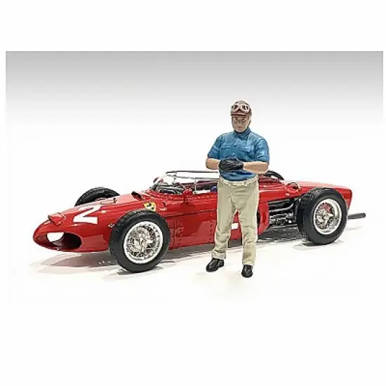 "Racing Legends" 50's Set of 2 Diecast Figures for 1/43 Scale Models by American Diorama image {2}