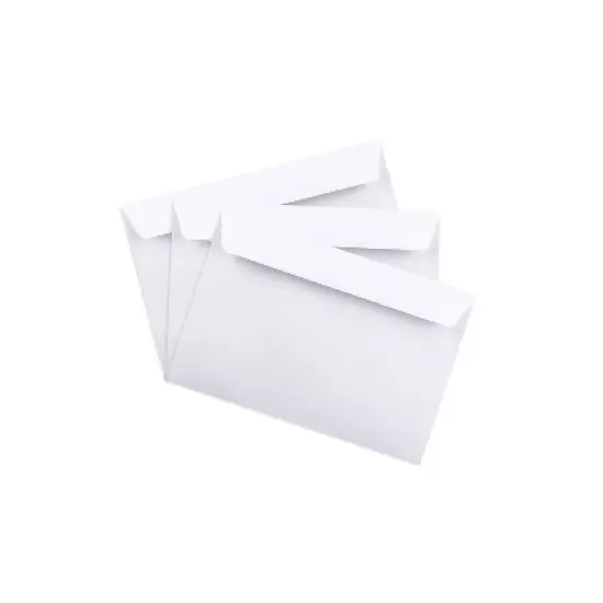 JAM Paper 6 x 9 Booklet Commercial Envelopes White Bulk 250/Box (4238h) 4238H image {2}