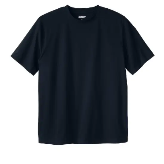 KingSize Lightweight Stretch Mesh Pique Crewneck image {6}