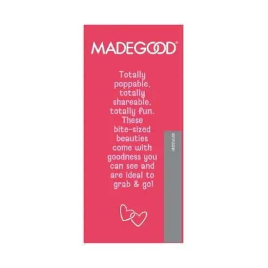 MadeGood Snack Bars Strawberry Granola Bites - 0.85oz image {2}