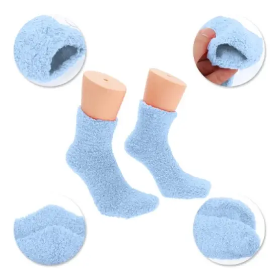 Unique Bargains Women's Comfortable Sleep Cozy Socks 1 Pair image {2}