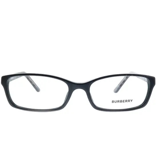 Burberry BE 2073 3164 Unisex Rectangle Eyeglasses Black 53mm image {1}