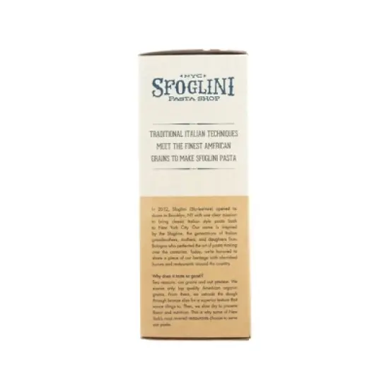 Sfoglini Organic Radiators Pasta - Case of 6/16 oz image {4}