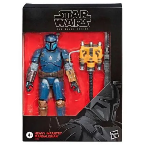 Hasbro Star Wars Black Series 6 Inch Action Figure | Heavy Infantry Mandalorian image {1}