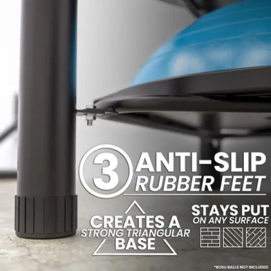 Synergee BOSU Ball Rack - 6 BOSU Storage image {3}