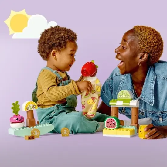 LEGO DUPLO My First Organic Market Toddler Toys 10983 image {5}