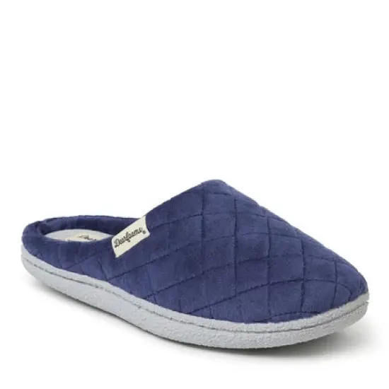 Dearfoams Women's Quilted Velour Clog Slipper image {7}