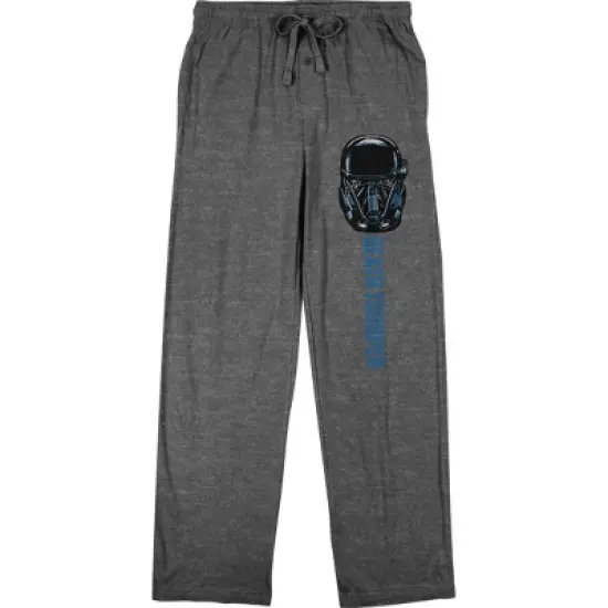 Star Wars Rogue One Death Trooper Helmet Men's Graphite Heather Sleep Pajama Pants image {3}