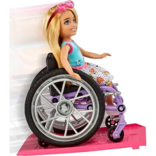 Barbie Chelsea Wheelchair Doll - Sweets Dress image {1}
