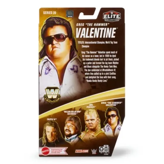 WWE Legends Elite Greg "The Hammer" Valentine Action Figure image {2}